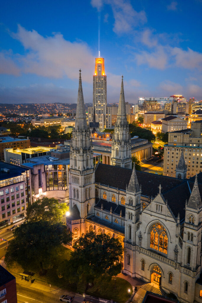 Oakland skyline cathedral of learning
CREDIT
Dustin McGrew